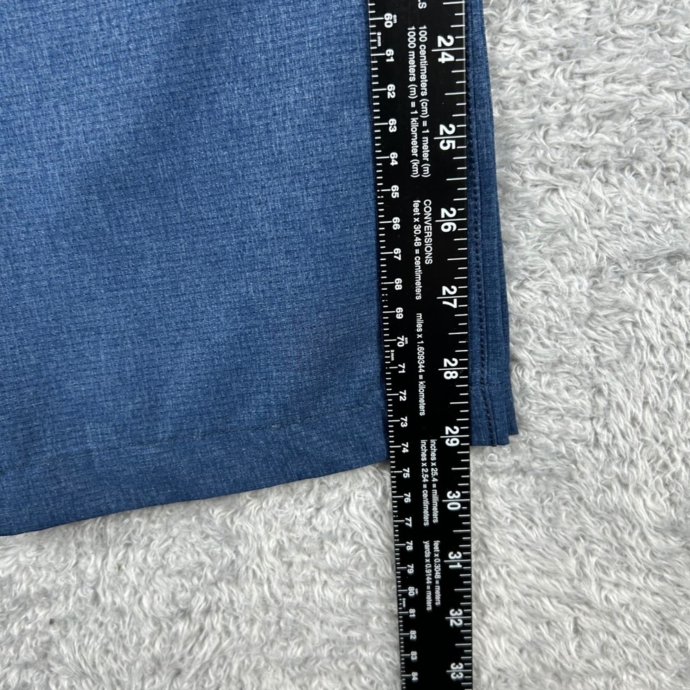 Under Armour Match Play Men Blue Loose Fit Golf Pants 32x30 Textured Performance - Picture 7 of 9